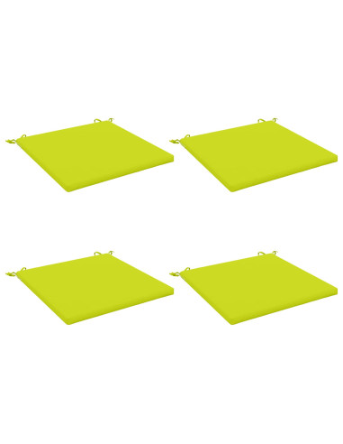 Cuscini per Sedia in 4 Pezzi SOEST 4 pz 100% Poliestere