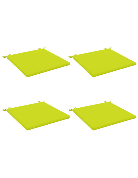 Cuscini per Sedia in 4 Pezzi SOEST 4 pz 100% Poliestere