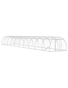 Pollaio Argento 1000 x 150 x 100 cm Acciaio zincato 2