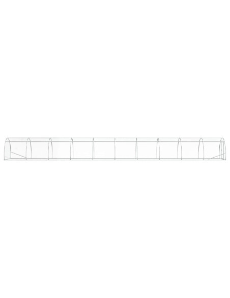 Pollaio Argento 1000 x 150 x 100 cm Acciaio zincato