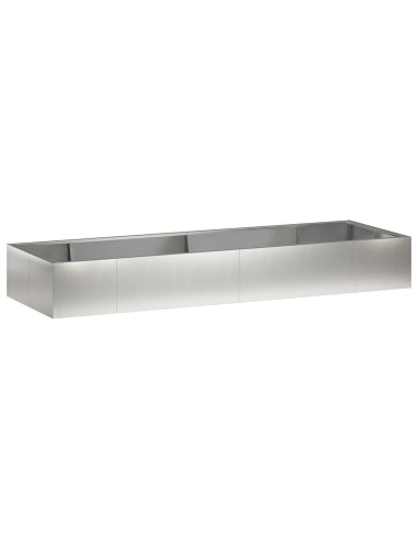 Muro di contenimento 8 pz 300 x 100 x 30 cm Acciaio Inox