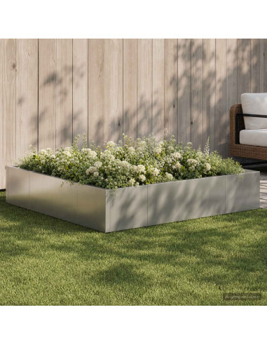 Muro di contenimento 8 pz 300 x 100 x 30 cm Acciaio Inox