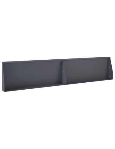 Muro di contenimento 6 pz 200 x 100 x 30 cm Acciaio Antracite