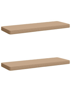 Cuscini per Panchina a 2 Pezzi VUGHT 2 pz 100% Poliestere