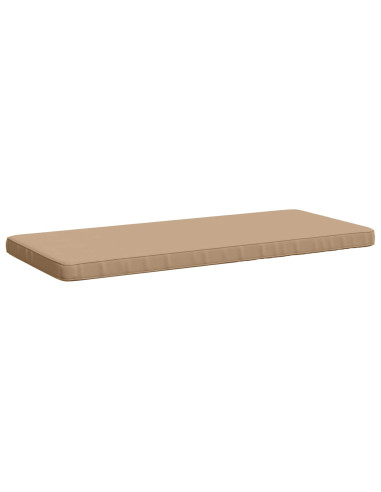 Cuscino per Panchina a 1 Pezzo VUGHT 100% Poliestere Sabbia