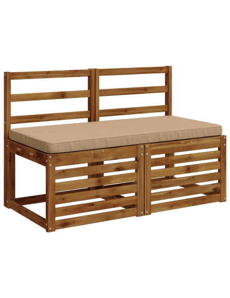 Cuscino per Panchina a 1 Pezzo VUGHT 100% Poliestere Sabbia