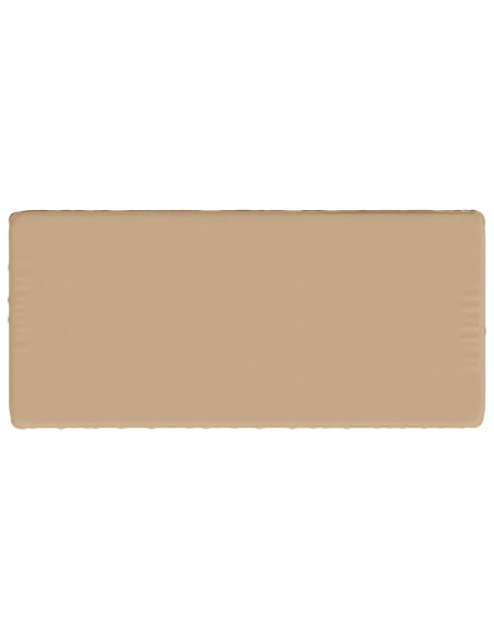 Cuscino per Panchina a 1 Pezzo VUGHT 100% Poliestere Sabbia