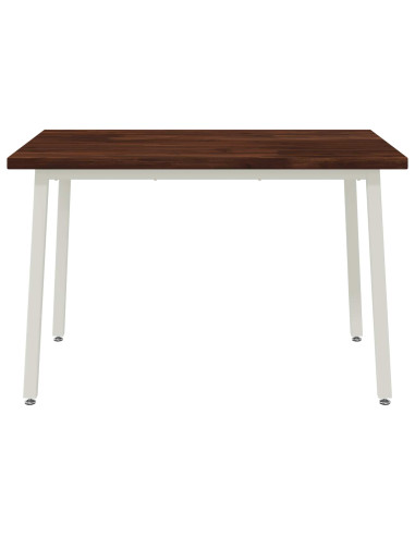 120 x 80 x 75 cm Legno di Acacia Massello Rettangolare