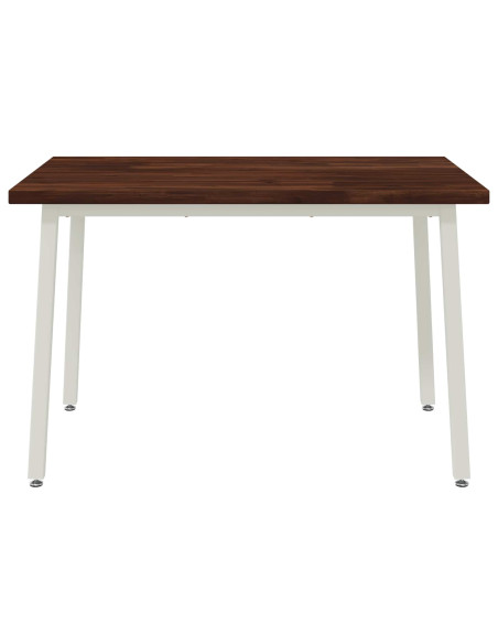 120 x 80 x 75 cm Legno di Acacia Massello Rettangolare