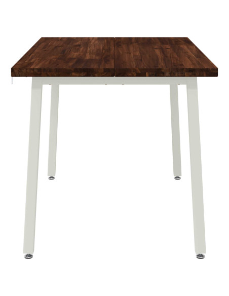 120 x 80 x 75 cm Legno di Acacia Massello Rettangolare