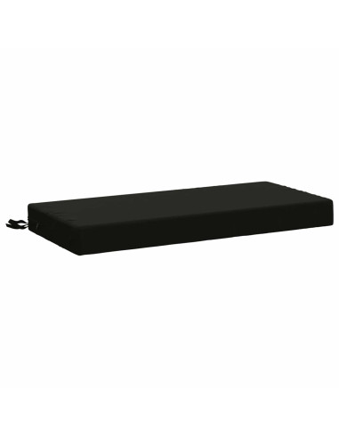 Cuscini per Panchina a 2 Pezzi SOEST 2 pz 100% Poliestere Nero