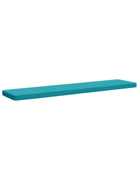 Cuscino per Panchina a 1 Pezzo VUGHT 100% Poliestere Turchese