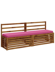 Cuscino per Panchina a 1 Pezzo VUGHT 100% Poliestere Rosa 2