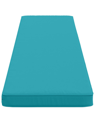 Cuscino per Panchina a 1 Pezzo VUGHT 100% Poliestere Turchese