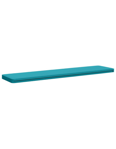 Cuscino per Panchina a 1 Pezzo VUGHT 100% Poliestere Turchese