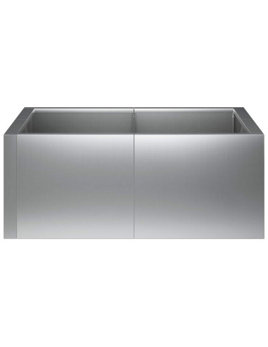 Muro di contenimento 4 pz 100 x 100 x 30 cm Acciaio zincato