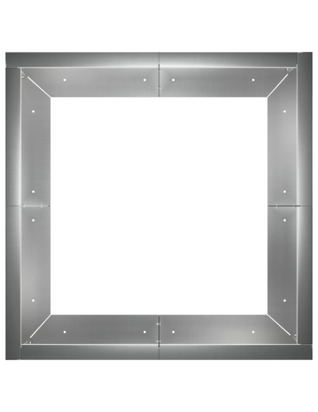 Muro di contenimento 4 pz 100 x 100 x 30 cm Acciaio zincato