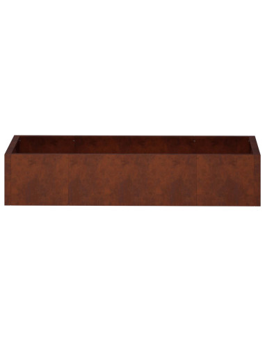 Muro di contenimento 6 pz 200 x 100 x 30 cm Acciaio Corten
