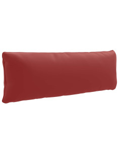 Cuscino per Schiena a 1 Pezzo PUTTEN 100% Poliestere Rosso Vino