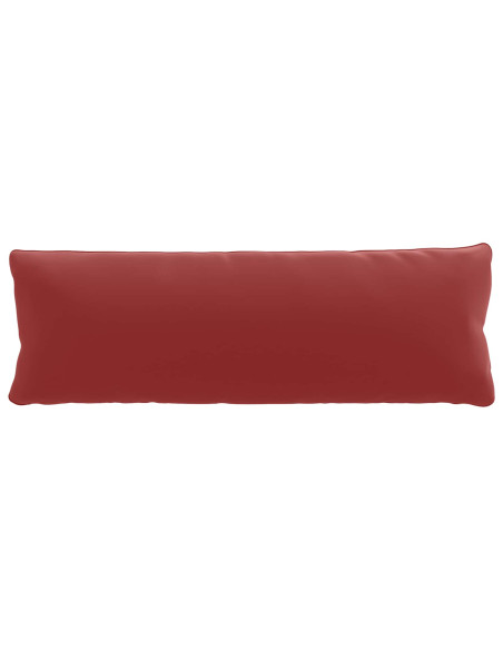 Cuscino per Schiena a 1 Pezzo PUTTEN 100% Poliestere Rosso Vino