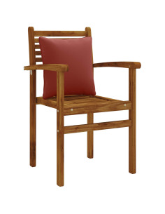 Cuscino per Schiena a 1 Pezzo PUTTEN 100% Poliestere Rosso 2