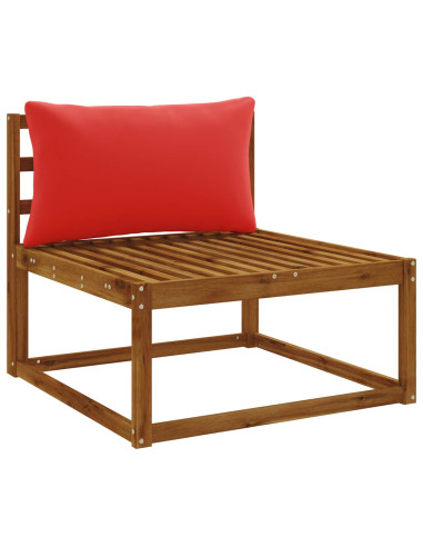 Cuscino per Schiena a 1 Pezzo PUTTEN 100% Poliestere Rosso