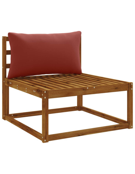 Cuscino per Schiena a 1 Pezzo PUTTEN 100% Poliestere Rosso