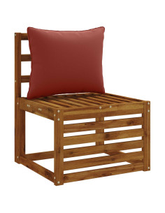Cuscino per Schiena a 1 Pezzo PUTTEN 100% Poliestere Rosso 2