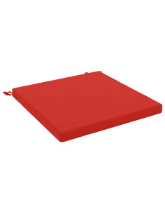 Cuscino per Sedia in Unico Pezzo SOEST 100% Poliestere Rosso