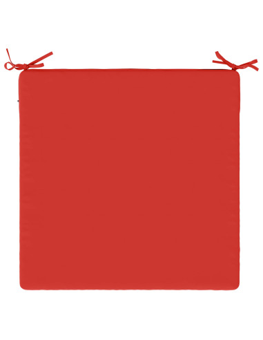 Cuscino per Sedia in Unico Pezzo SOEST 100% Poliestere Rosso