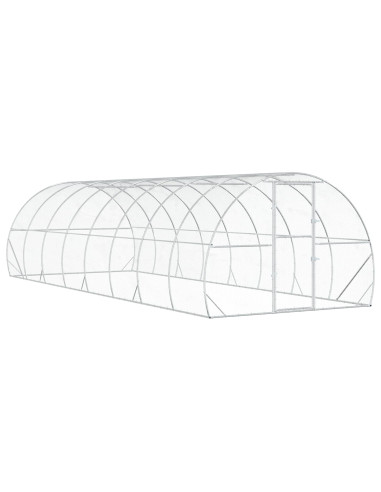 Pollaio Argento 800 x 300 x 200 cm Acciaio zincato