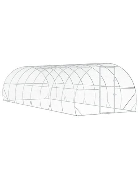 Pollaio Argento 800 x 300 x 200 cm Acciaio zincato