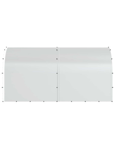 Pollaio Argento 400 x 200 x 200 cm Acciaio zincato