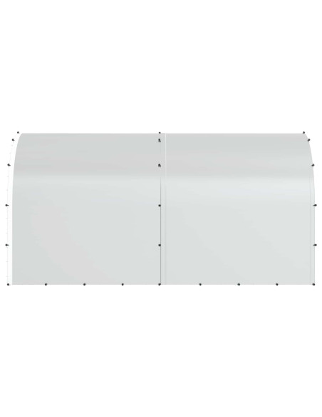 Pollaio Argento 400 x 200 x 200 cm Acciaio zincato