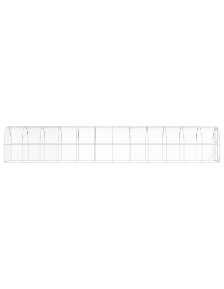 Pollaio Argento 1200 x 200 x 200 cm Acciaio zincato