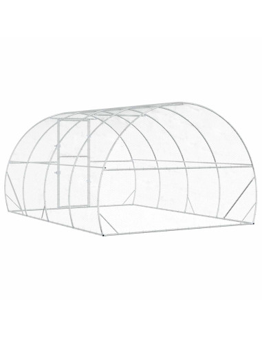 Pollaio Argento 400 x 300 x 200 cm Acciaio zincato