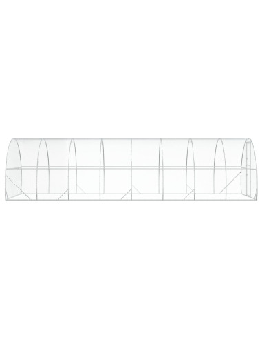 Pollaio Argento 800 x 300 x 200 cm Acciaio zincato