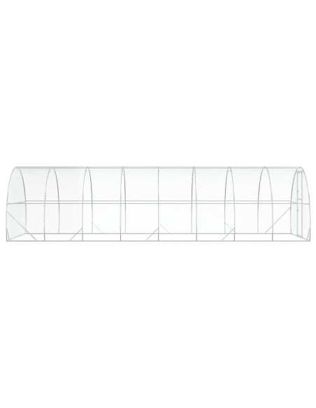 Pollaio Argento 800 x 300 x 200 cm Acciaio zincato