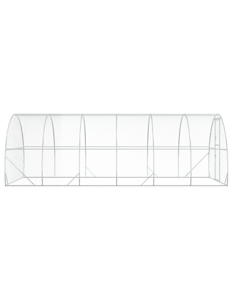 Pollaio Argento 600 x 300 x 200 cm Acciaio zincato
