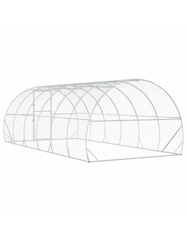 Pollaio Argento 600 x 300 x 200 cm Acciaio zincato
