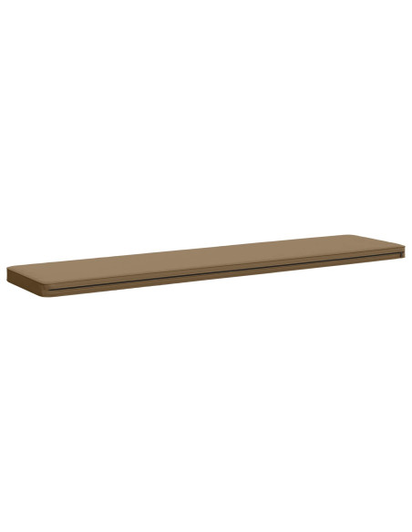 Cuscino per Panchina a 1 Pezzo VUGHT 100% Poliestere Tortora