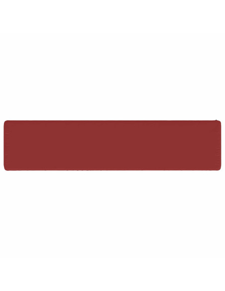 Cuscino per Panchina a 1 Pezzo VUGHT 100% Poliestere Rosso Vino