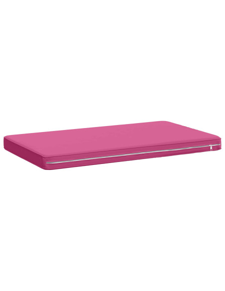 Cuscini per Panchina a 2 Pezzi VUGHT 2 pz 100% Poliestere Rosa