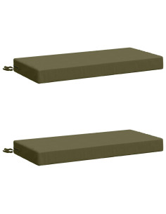 Cuscini per Panchina a 2 Pezzi SOEST 2 pz 100% Poliestere