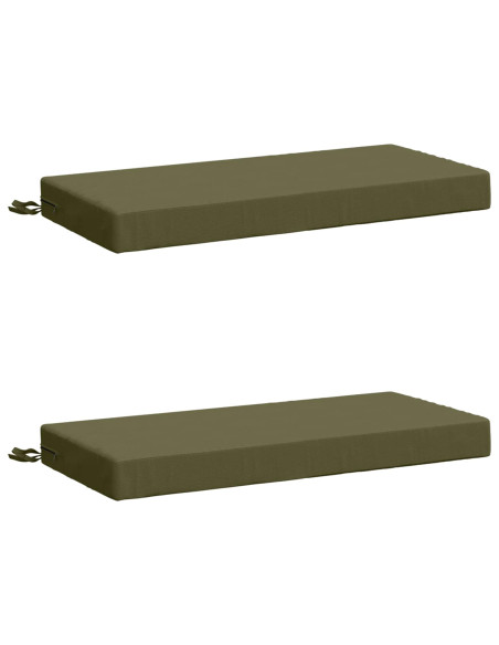 Cuscini per Panchina a 2 Pezzi SOEST 2 pz 100% Poliestere