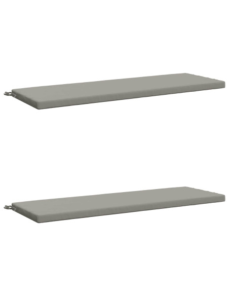Cuscini per Panchina a 2 Pezzi SOEST 2 pz 100% Poliestere