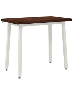 110 x 55 x 75 cm Legno di Acacia Massello Rettangolare