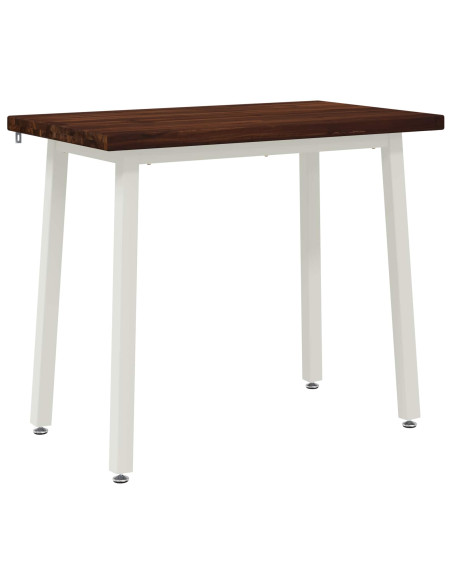 110 x 55 x 75 cm Legno di Acacia Massello Rettangolare