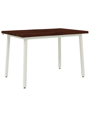 120 x 70 x 75 cm Legno di Acacia Massello Rettangolare