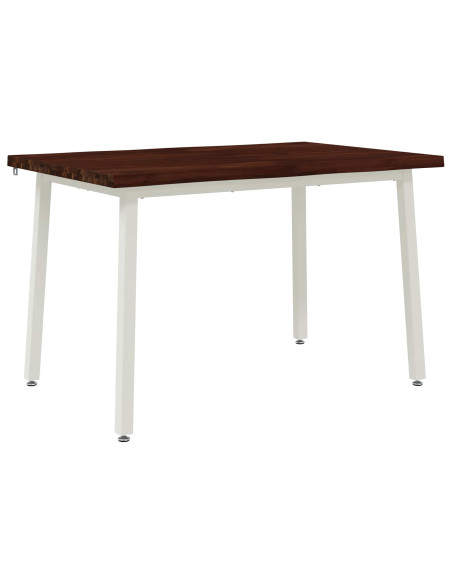 120 x 70 x 75 cm Legno di Acacia Massello Rettangolare